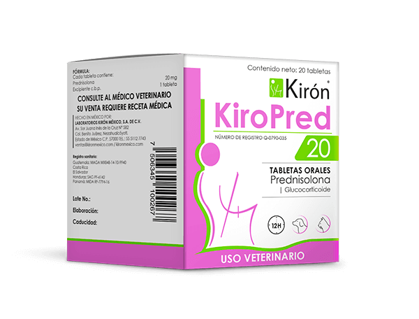 KiroPred 20 ( Prednisolona ) 20 Tabletas Orales